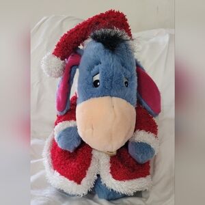 Vintage Holiday Eeyore 12in